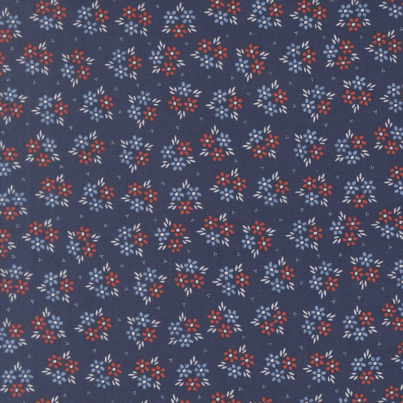 Midsummer By Sherri & Chelsi For Moda - Navy