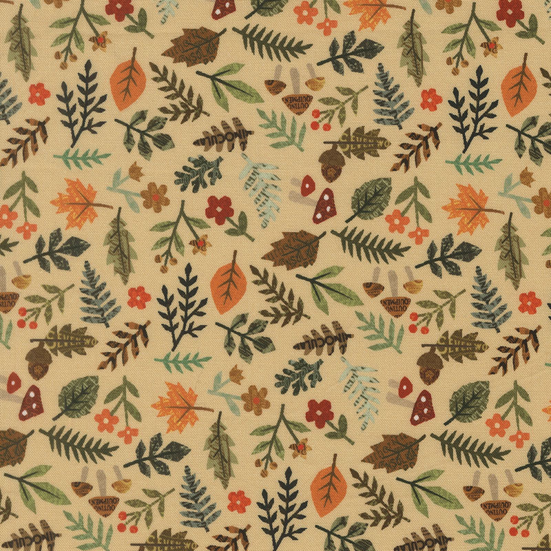 Paper Trails By Cathe Holden For Moda - Digital Print - Parchment
