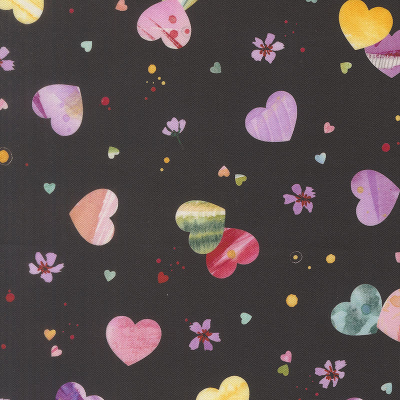 Little Lovelies By Create Joy Project For Moda - Digital Print - Midnight