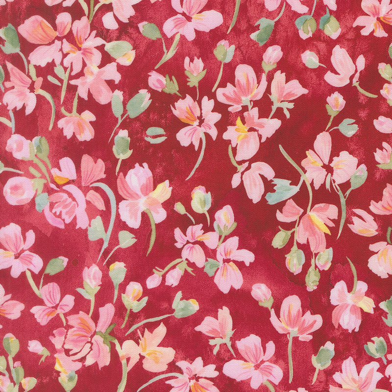 Little Lovelies By Create Joy Project For Moda - Digital Print - Rose
