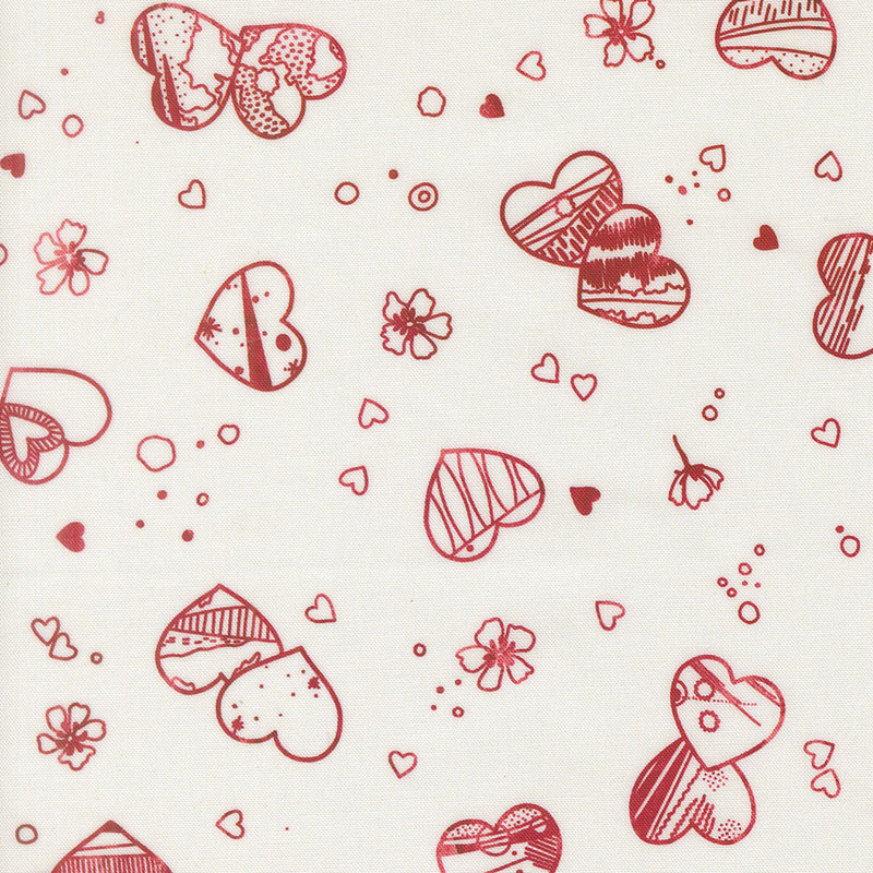Little Lovelies By Create Joy Project For Moda - Digital Print - Cloud Rose