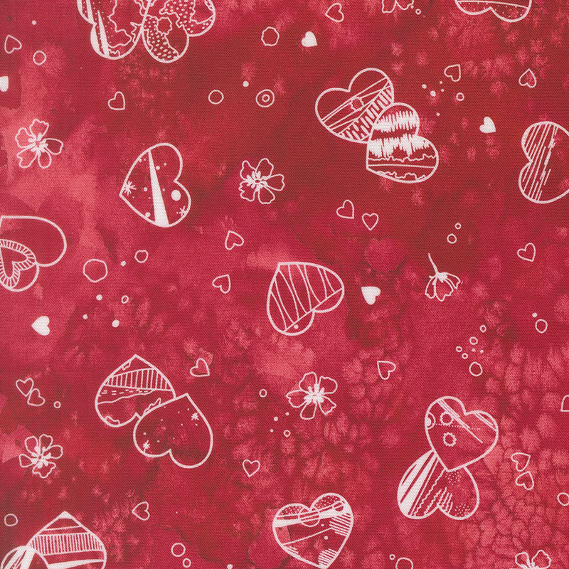 Little Lovelies By Create Joy Project For Moda - Digital Print - Rose