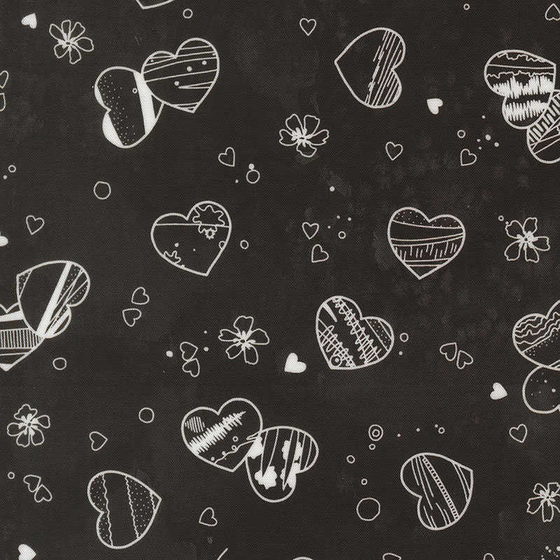 Little Lovelies By Create Joy Project For Moda - Digital Print - Midnight