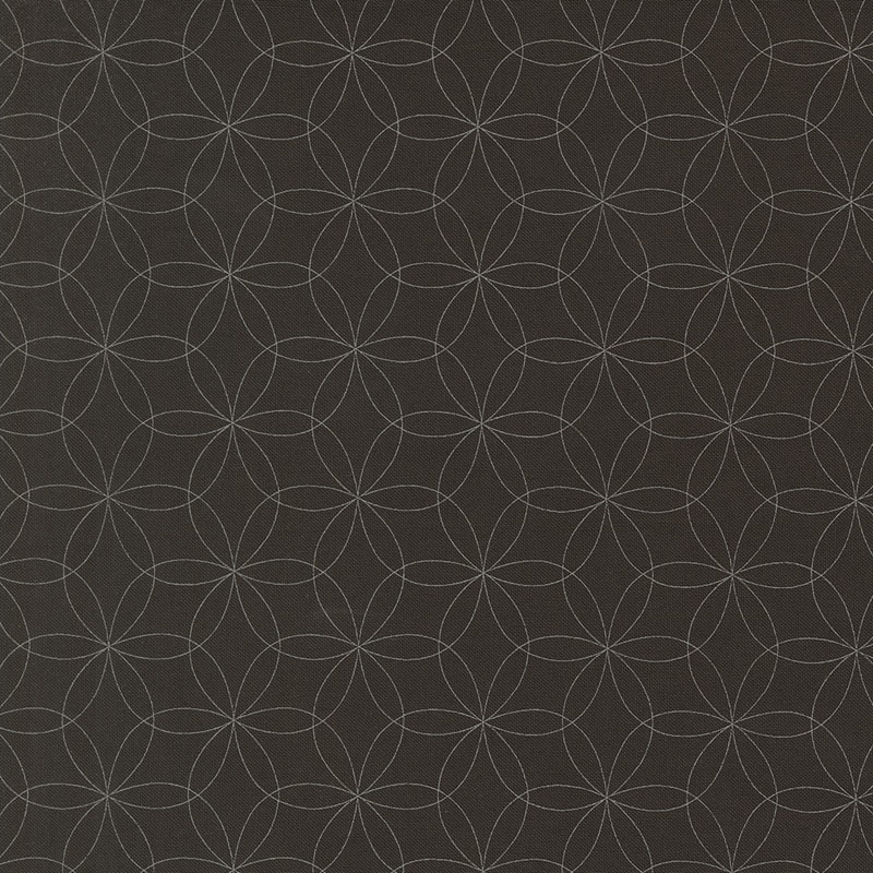 Tranquility By Sariditty For Moda - Charcoal