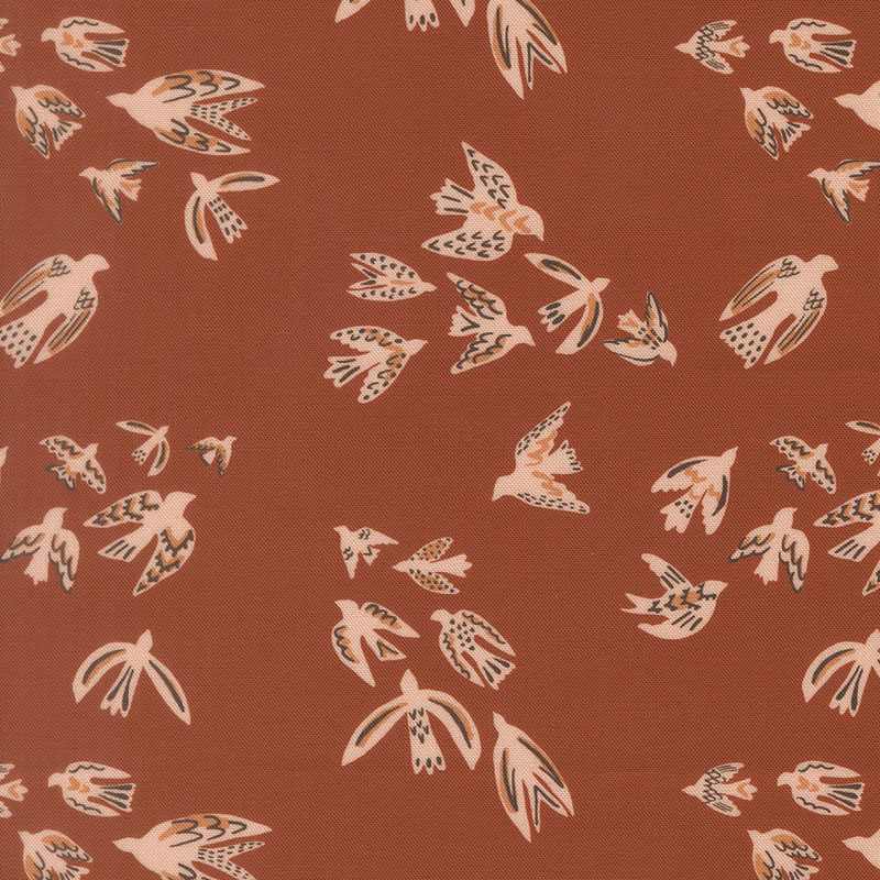 Flora Thread By Fancy That Design House For Moda - Digital Print - Spice