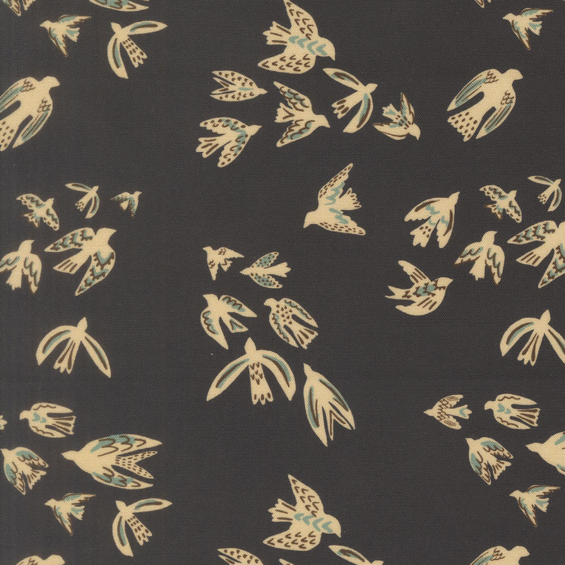 Flora Thread By Fancy That Design House For Moda - Digital Print - Midnight