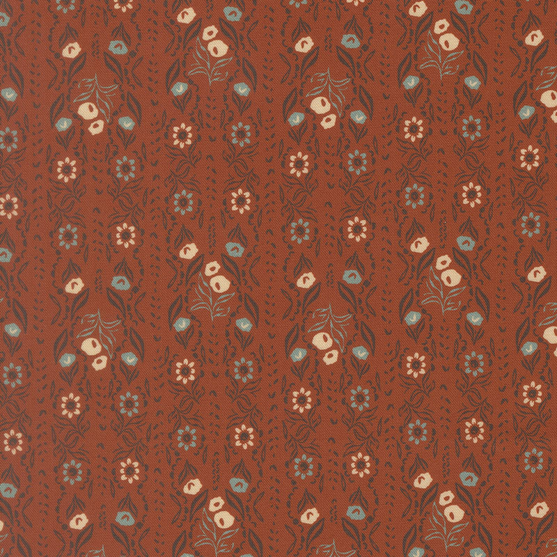 Flora Thread By Fancy That Design House For Moda - Digital Print - Spice