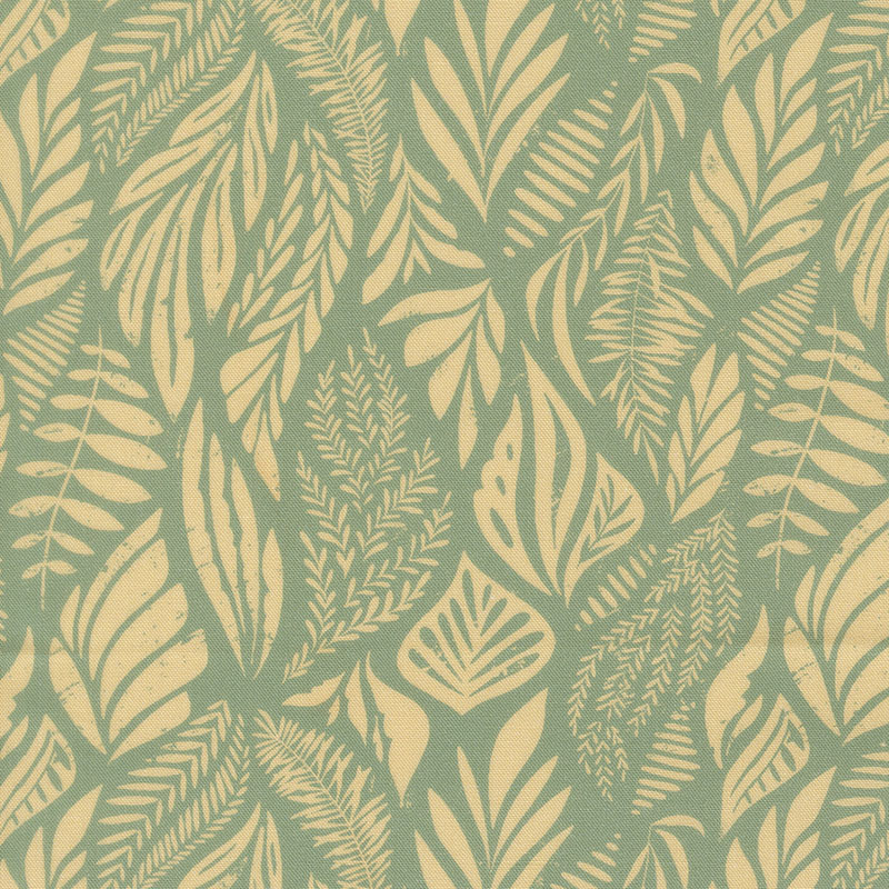 Flora Thread By Fancy That Design House For Moda - Digital Print- Teal