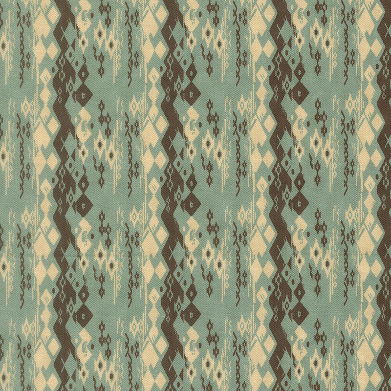 Flora Thread By Fancy That Design House For Moda - Digital Print - Teal