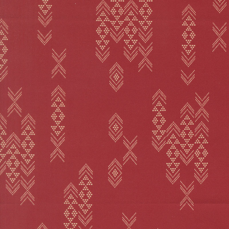 Flora Thread By Fancy That Design House For Moda - Digital Print - Brick