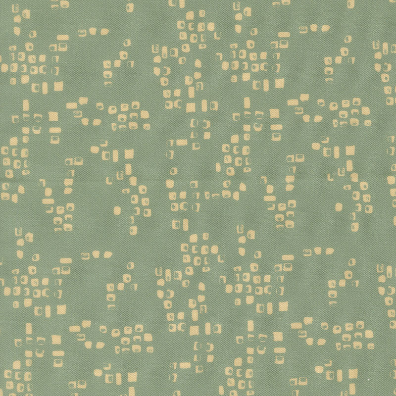 Flora Thread By Fancy That Design House For Moda - Digital Print - Teal