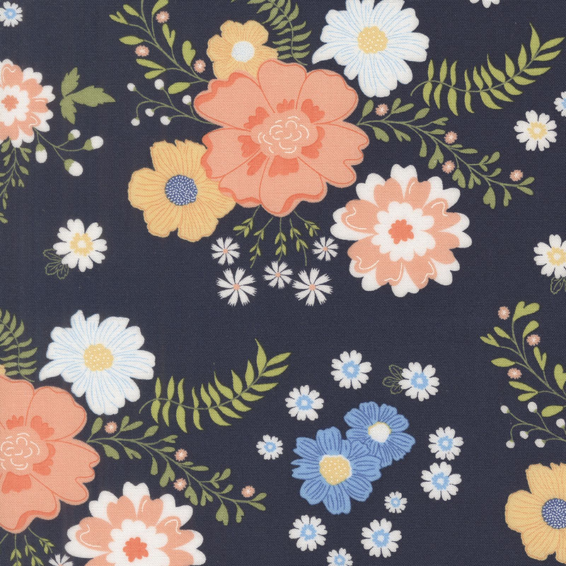 Catching Sunshine By Keri Anguiano For Moda - Navy