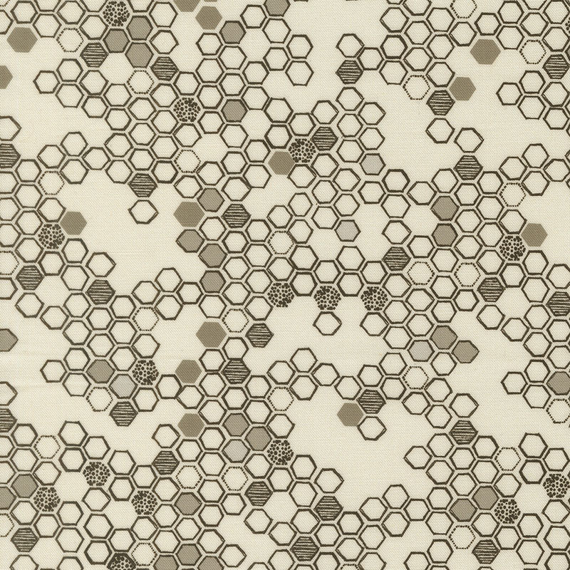 Pollinators By Robin Pickens For Moda - Digital Print - Cloud