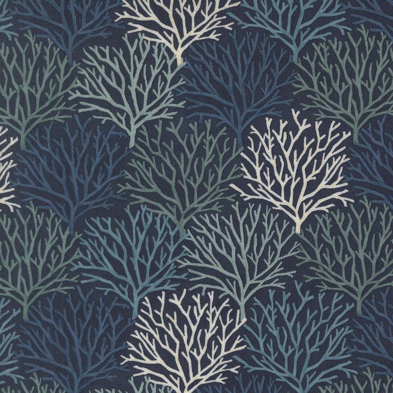 Seaside By Deb Strain For Moda - Deep Sea