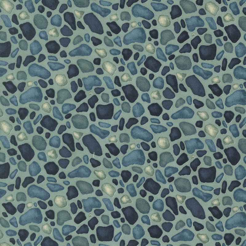 Seaside By Deb Strain For Moda - Aqua