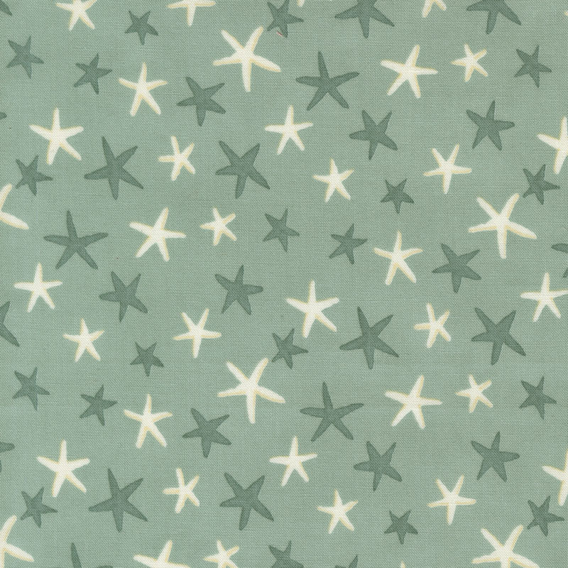 Seaside By Deb Strain For Moda - Aqua