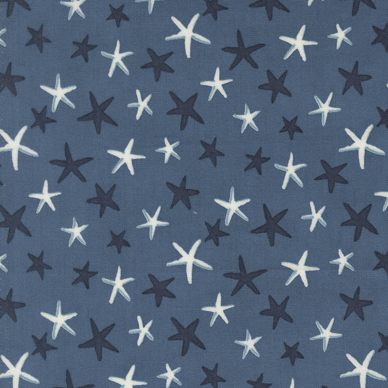 Seaside By Deb Strain For Moda - Ocean Blue