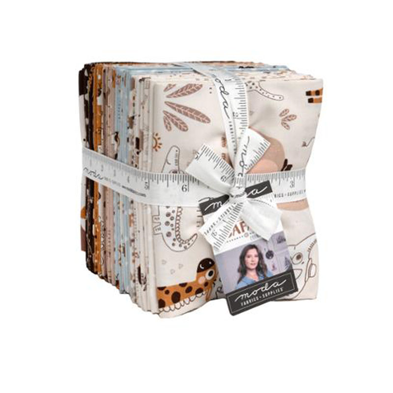 Wildly Cute Safari Fat 1/4\'s By Moda - 30 Pcs