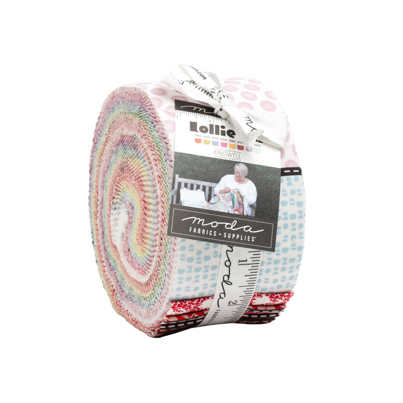 Lollie Jar Jelly Rolls By Moda - Packs Of 4