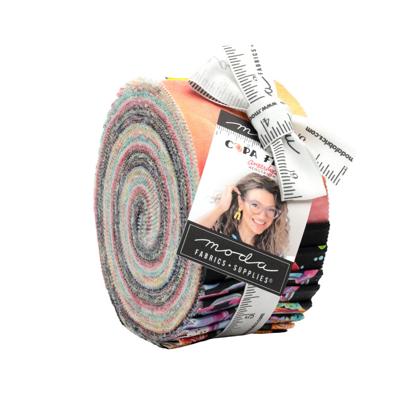 Copa Flora Jelly Rolls By Moda - Packs Of 4
