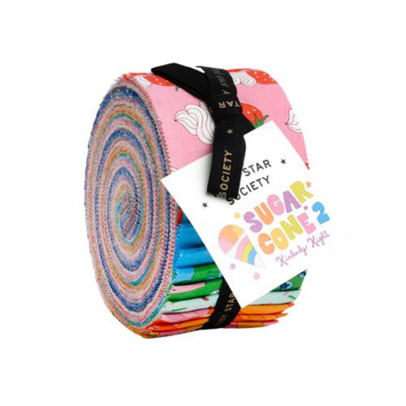 Sugar Cone 2 Jelly Rolls By Moda - Packs Of 4