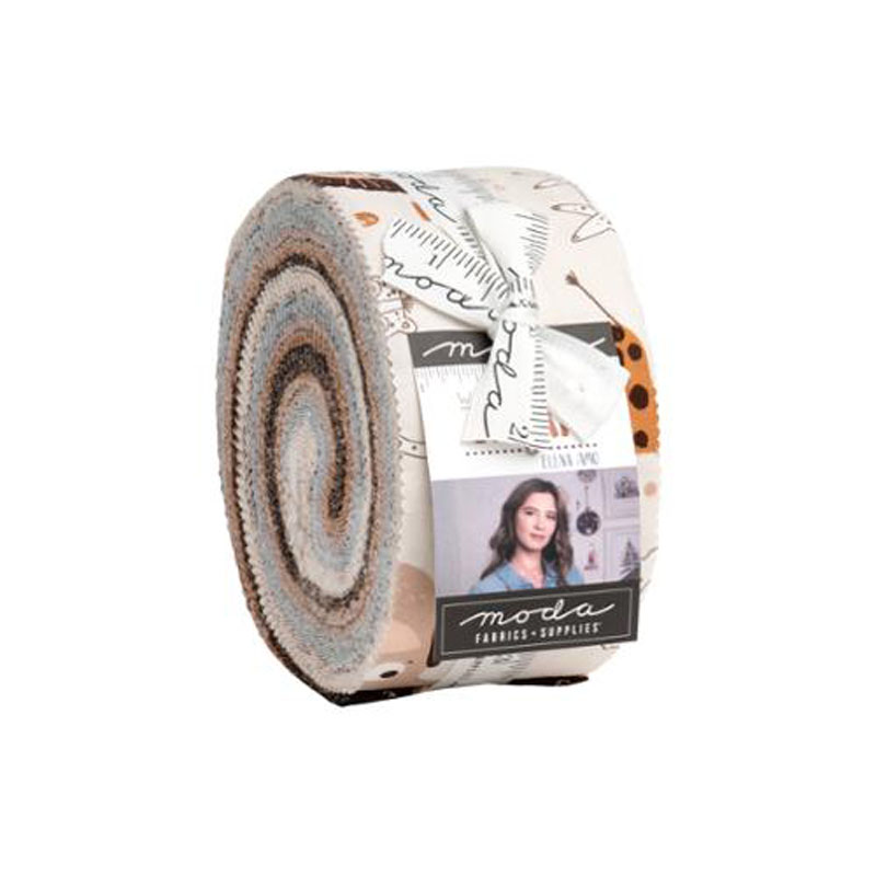 Wildly Cute Safari  Jelly Rolls By Moda - Packs Of 4