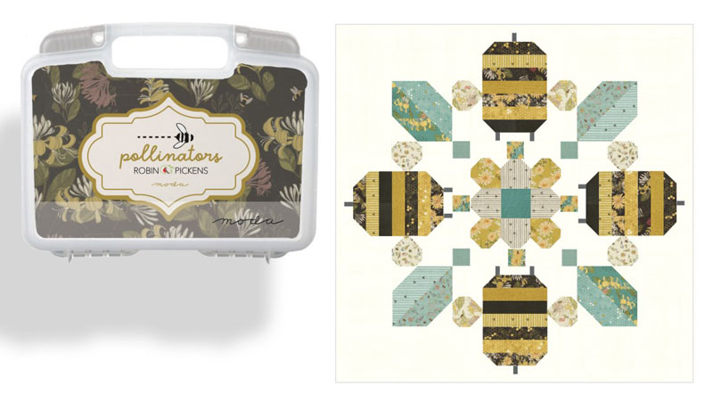 Pollinators Collector Bin By Robin Pickens For Moda