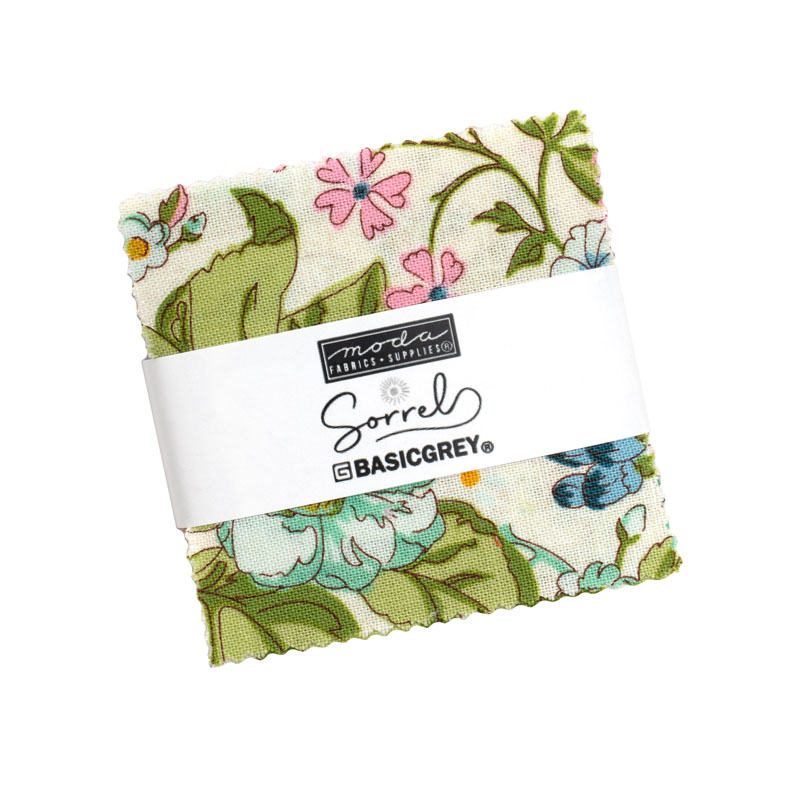 Sorrel Mini Charm Packs By Moda - Packs Of 24