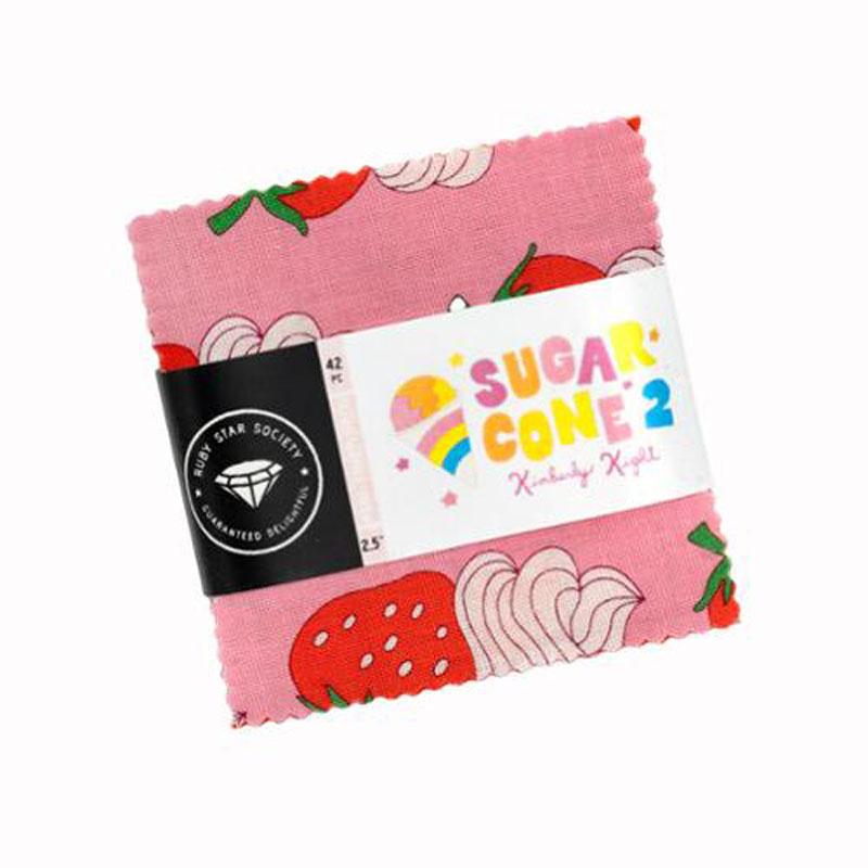 Sugar Cone 2 Mini Charm Packs By Moda - Packs Of 24