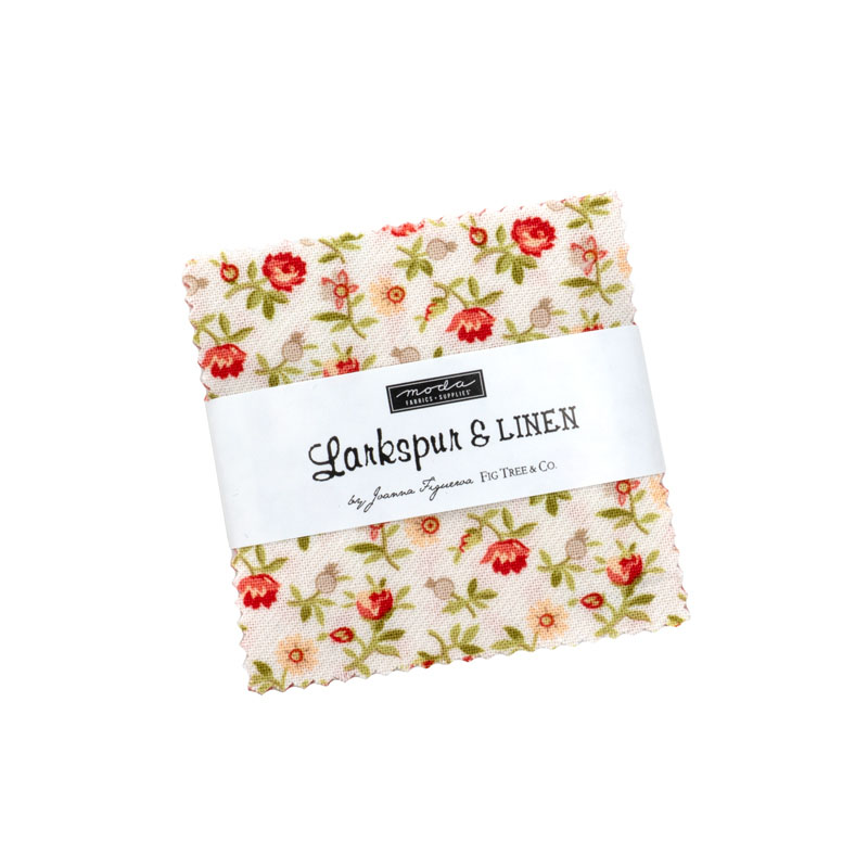 Larkspur And Linen Mini Charm Packs By Moda - Packs Of 24