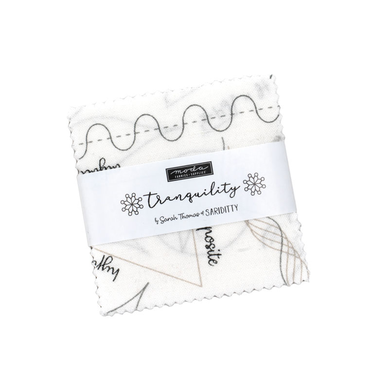 Tranquility  Mini Charm Packs By Moda - Packs Of 24