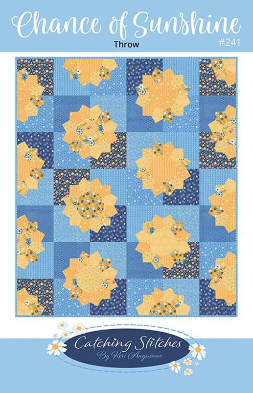 Chance Of Sunshine Pattern By Catching Stitches For Moda - Minimum Of 3