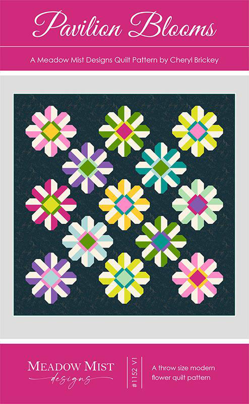 Pavilion Blooms Pattern By Meadow Mist Designs For Moda - Minimum Of 3