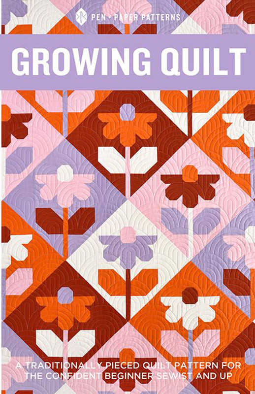 Growing Quilt Pattern Pattern By Pen And Paper Patterns For Moda - Minimum Of 3