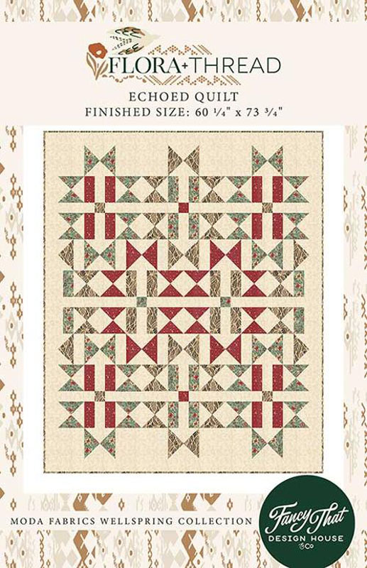 Echoed Quilt Pattern By Fancy That Design House & Co For Moda - Minimum Of 3