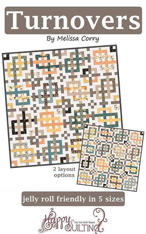 Turnovers Pattern By Happy Quilting For Moda - Minimum Of 3
