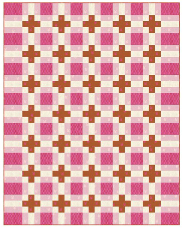 Plaid Plus Pattern By Meadow Mist Designs For Moda - Minimum Of 3