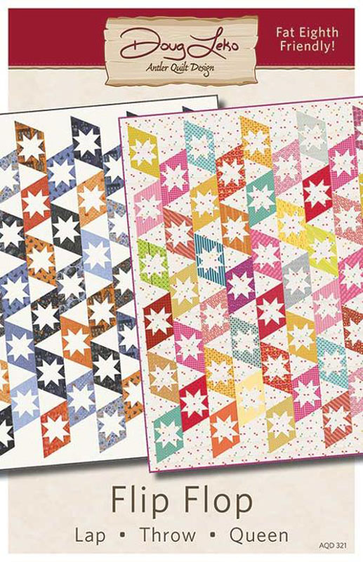 Flip Flop Pattern By Antler Quilt Design For Moda - Minimum Of 3