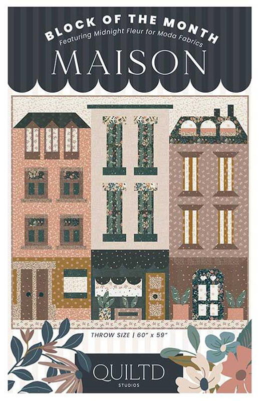Maison Bom/8 Pattern By Quiltd Studios For Moda