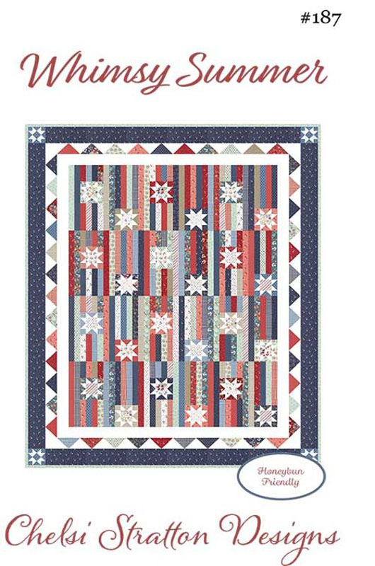 Whimsy Summer Pattern By Chelsi Stratton Designs For Moda - Minimum Of 3
