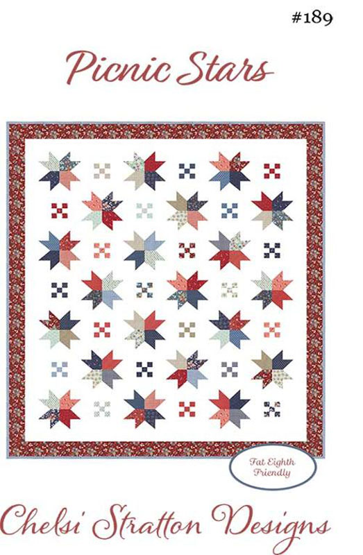 Picnic Stars Pattern By Chelsi Stratton Designs For Moda - Minimum Of 3