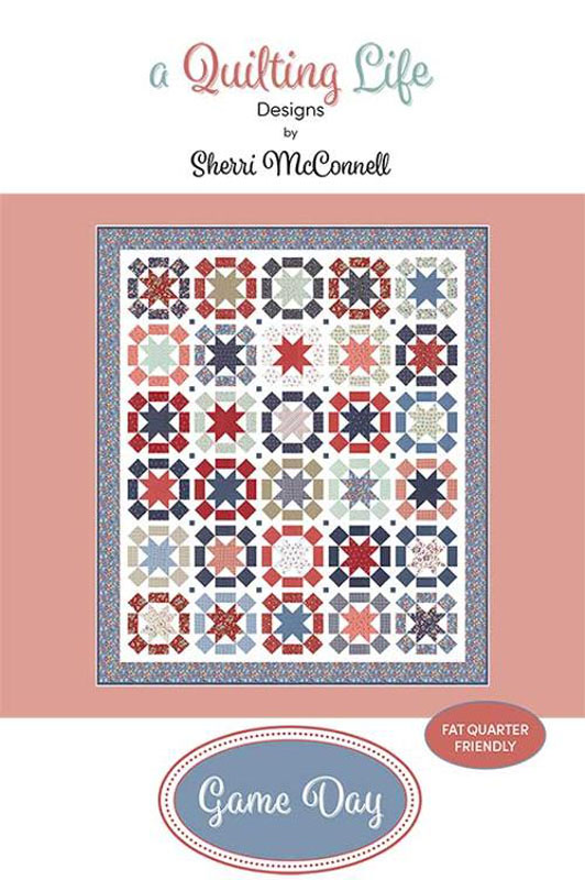 Game Day Pattern By Quilting Life Designs For Moda - Minimum Of 3