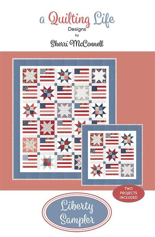 Liberty Sampler Pattern By Quilting Life Designs For Moda - Minimum Of 3