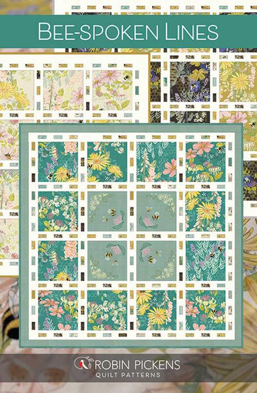 Bee Spoken Lines Pattern By Robin Pickens For Moda - Minimum Of 3