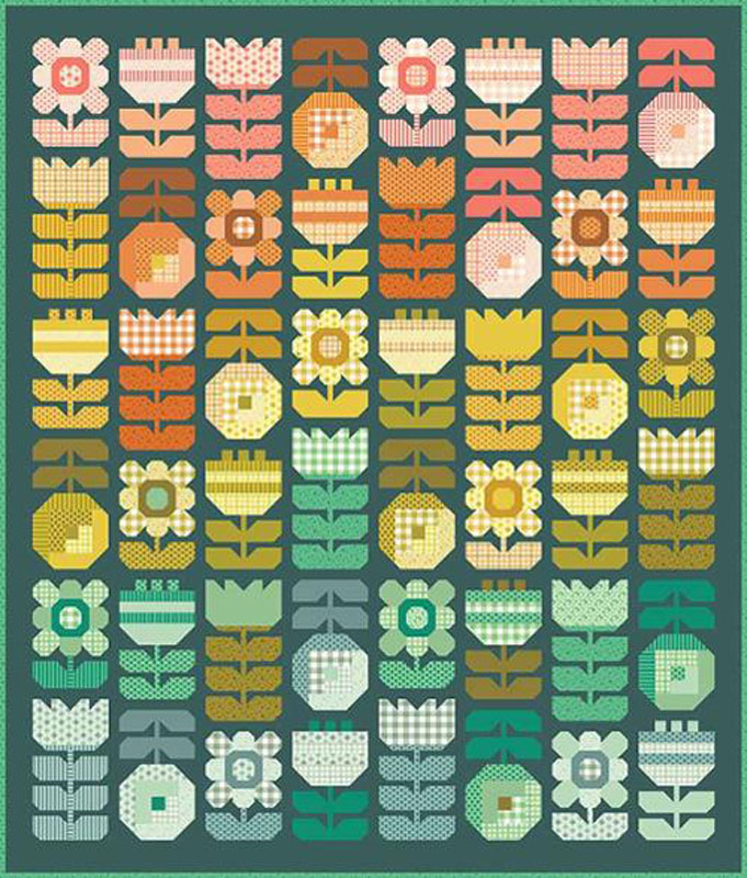Posy Pattern By Patterns By Elizabeth Hartman For Moda