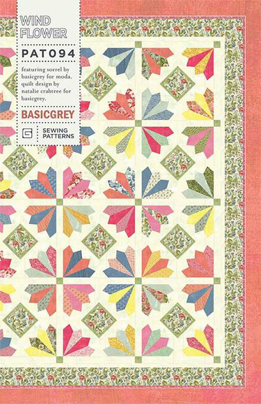 Wind Flower Pattern By Basicgrey For Moda - Minimum Of 3
