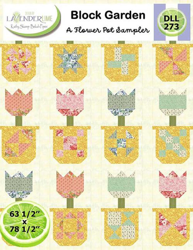 Block Garden Pattern By Designs By Lavender Lime For Moda