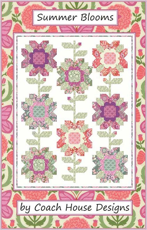 Summer Blooms Pattern By Coach House Designs For Moda - Minimum Of 3