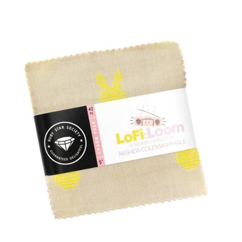 Lofi Loom Wovens Charm Packs By Moda - Packs Of 12