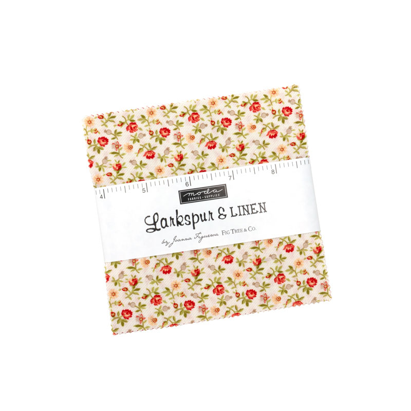 Larkspur And Linen Charm Packs By Moda - Packs Of 12